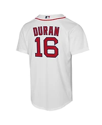 Nike Baby Boys and Girls Jarren Duran White Boston Red Sox Home Replica Jersey