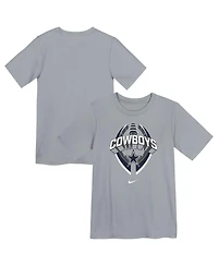 Nike Preschool Gray Dallas Cowboys Icon Legend Performance T-Shirt