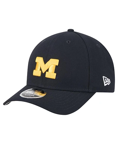 New Era Men's Navy Michigan Wolverines Team Collective 9FORTY M-Crown Adjustable Hat