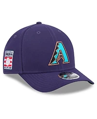 New Era Men's Purple Arizona Diamondbacks Baseball Hall of Fame 9FORTY M-Crown Adjustable Hat