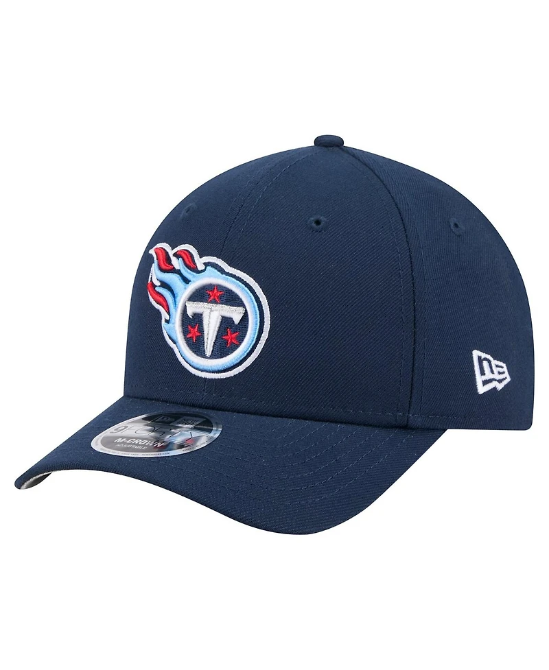 New Era Men's Navy Tennessee Titans Team Collection 9FORTY M-Crown Adjustable Hat