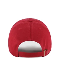 '47 Brand Men's Red Louisville Cardinals Clean Up Adjustable Hat