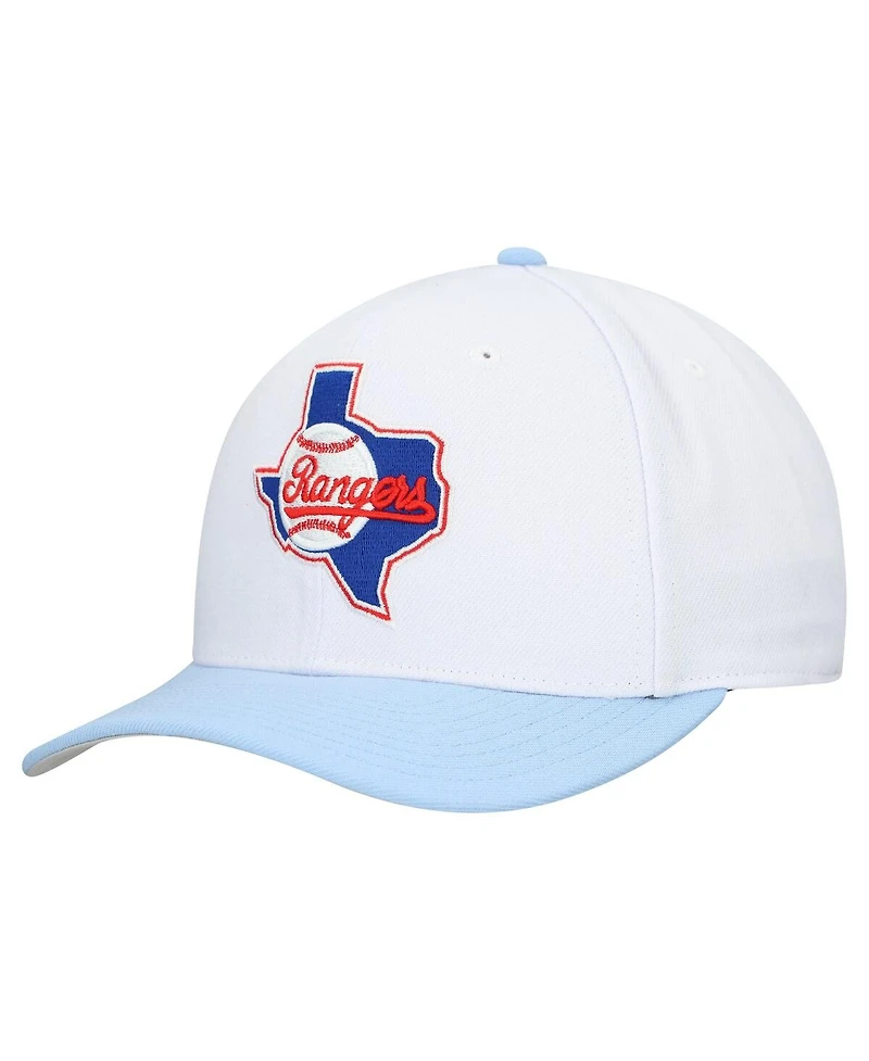 Mitchell & Ness Men's and Women's Gray Texas Rangers Basic Coop Pro Adjustable Hat