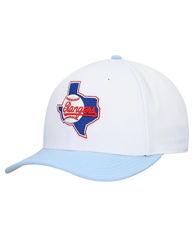 Mitchell & Ness Men's and Women's Gray Texas Rangers Basic Coop Pro Adjustable Hat