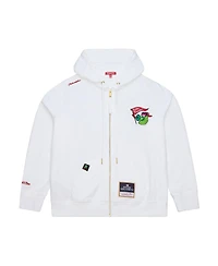 Mitchell & Ness Women's White Philadelphia Phillies Full-Zip Hoodie