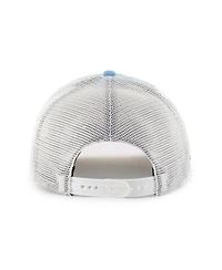 '47 Brand Men's and Women's Light Blue North Carolina Tar Heels Contemporary Basics Foundation Trucker Hitch Adjustable Hat