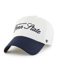 '47 Brand Men's White Penn State Nittany Lions Contemporary Basics Foundation Clean Up Adjustable Hat