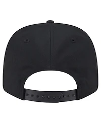New Era Men's Black Pittsburgh Pirates Circle Patch 9SEVENTY Stretch snap Hat