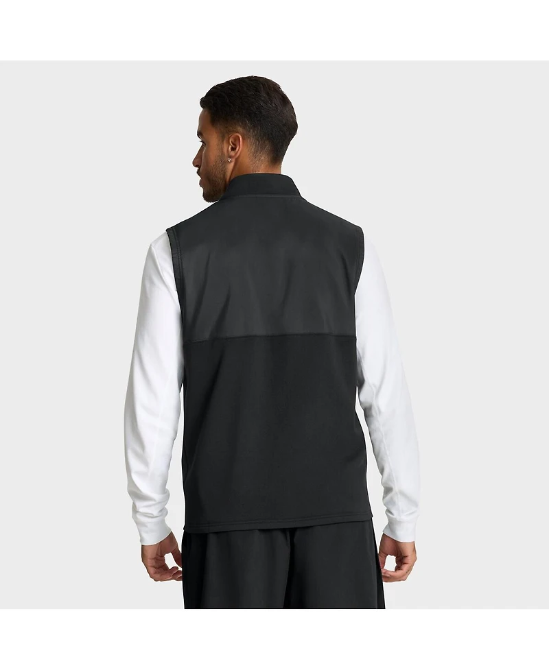 Nike Men's Black Michigan State Spartans Primetime Victory Performance Full-Zip Vest