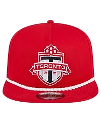 New Era Men's Red Toronto Fc The Golfer Kickoff Collection Adjustable Hat