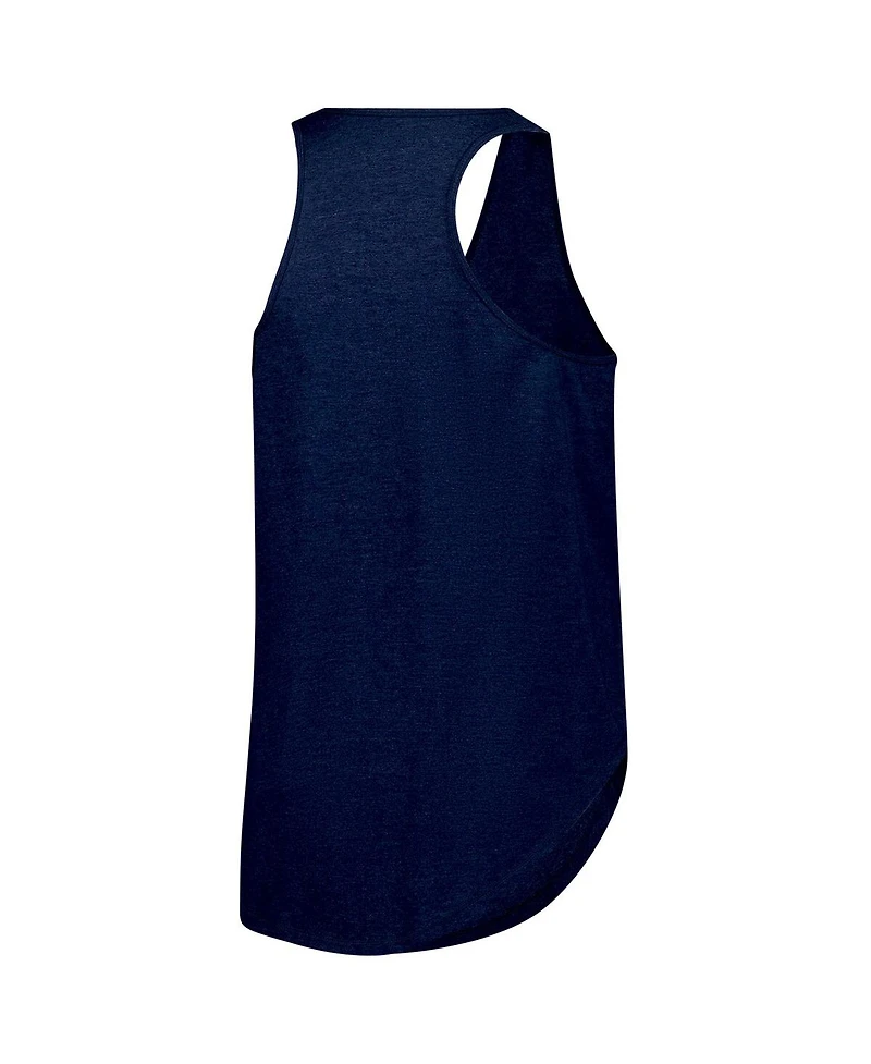 Fanatics Women's Navy North Carolina Tar Heels Plus Arch Tank Top
