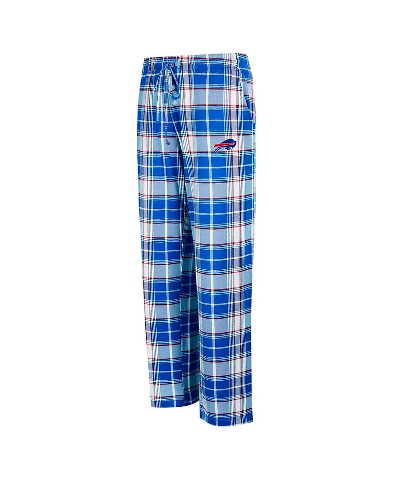 Concepts Sport Women's Royal Buffalo Bills Ashford Plaid Knit Pants