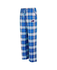 Concepts Sport Women's Royal Buffalo Bills Ashford Plaid Knit Pants