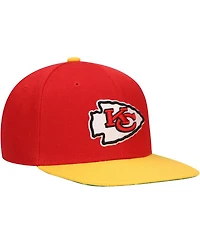Mitchell & Ness Big Boys and Girls Red Kansas City Chiefs Team Two-Tone Snapback Hat
