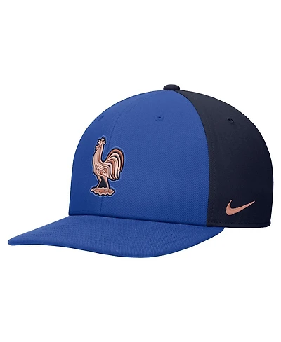 Nike Men's and Women's Blue France National Team Pro Flatbill Snapback Hat