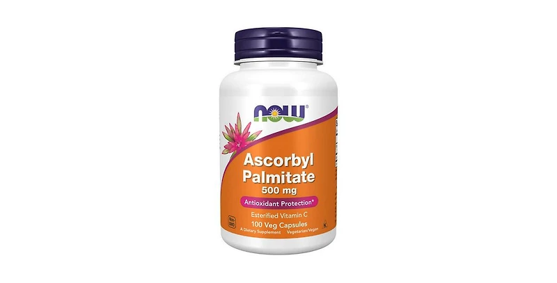 Now Foods Ascorbyl Palmitate, 500 mg, 100 Veg Caps