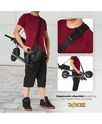 Urbanmax E-Scooter Kit: 3L Waterproof Eva Storage Bag, Phone Holder & 90" Strap