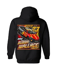 23xi Racing Men's Black Bubba Wallace McDonald's Car Pullover Hoodie