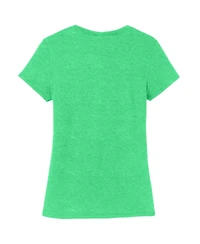 Joe Gibbs Racing Team Collection Women's Heather Green Ty Name Number Scoop Neck T-Shirt