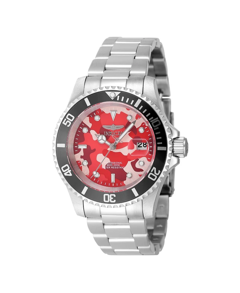 Invicta Men's Pro Diver Quartz 3 Hand Camouflage