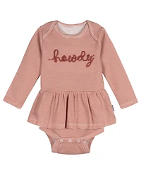 Gerber Baby Girls' 5-Pack Long Sleeve Bodysuits