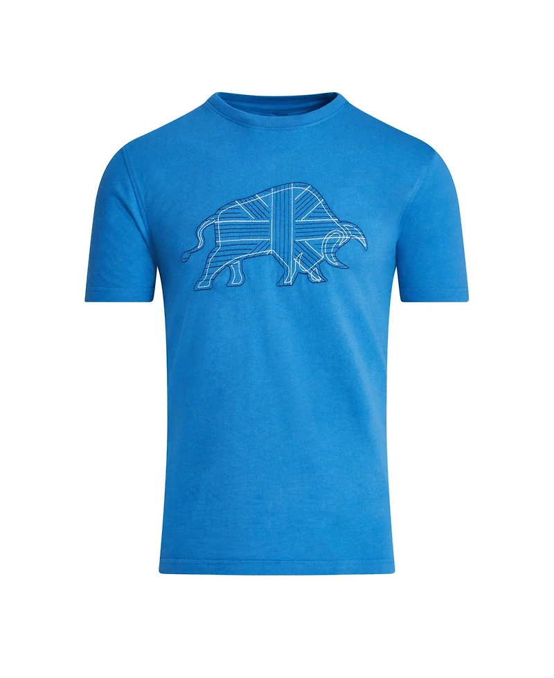 Raging Bull Big & Tall Stitch Embroidery T-Shirt