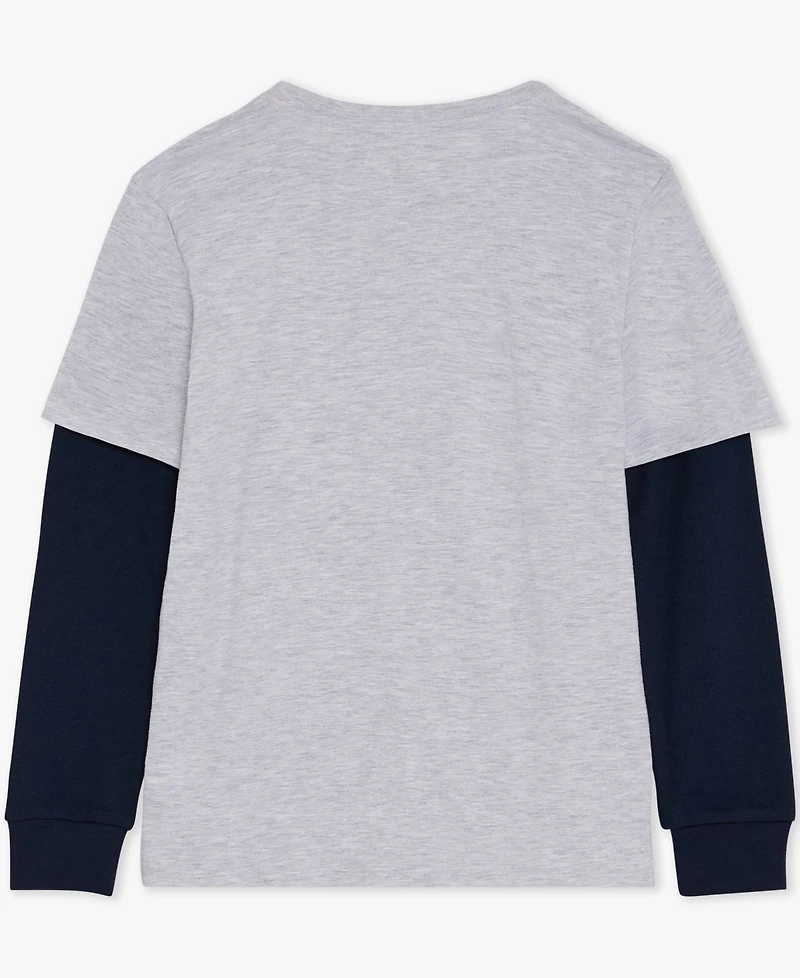 Champion Big Boys Layered-Look Graphic T-Shirt
