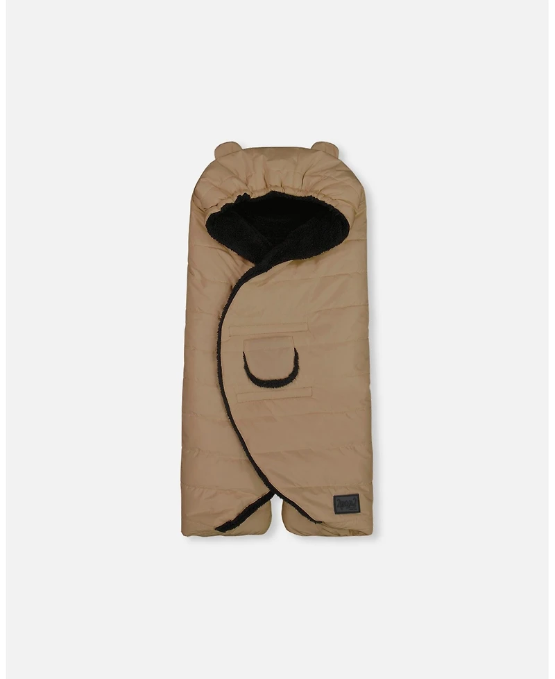 Deux par Deux Baby Unisex Snugly Baby Wrap Designed for Car Seat and Stroller Chanterelle - Baby