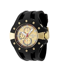 Invicta Men's S1 Rally Quartz Chronograph Silver, Red
