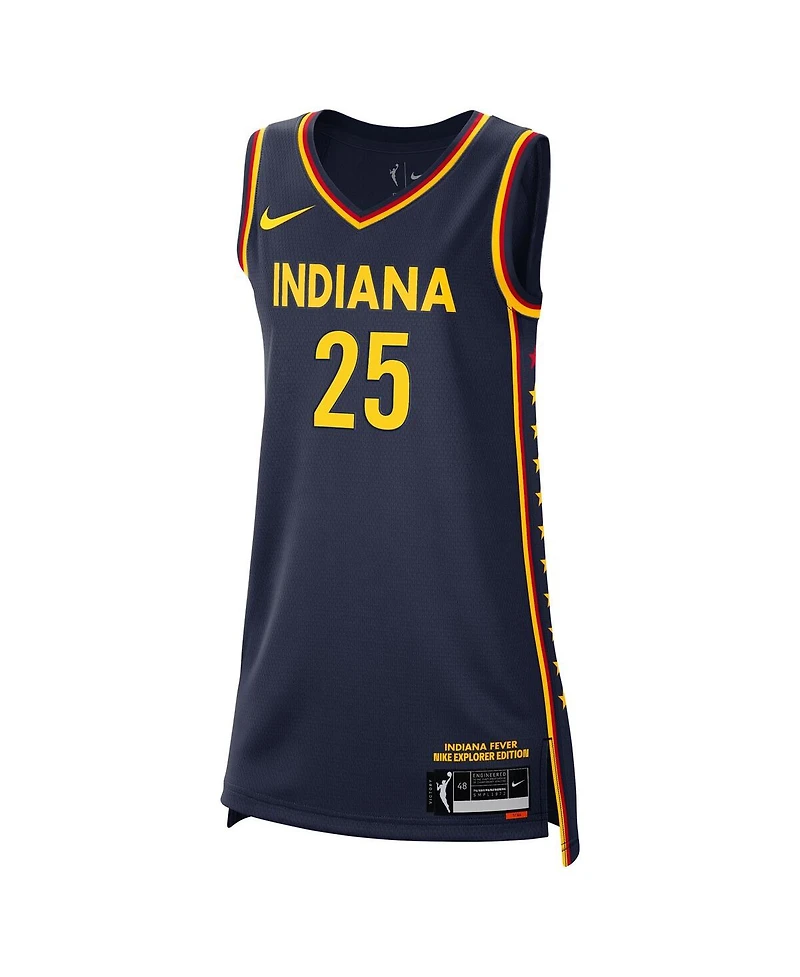Nike Men's and Women's DeWanna Bonner Navy Indiana Fever Explorer Edition Victory Jersey