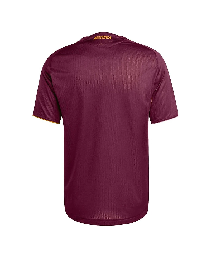 Adidas Men's Red As Roma 2025/26 Home Authentic Jersey