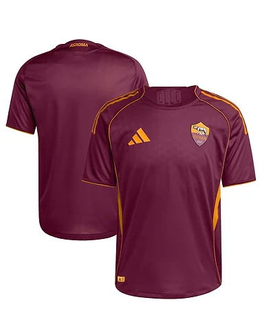 Adidas Men's Red As Roma 2025/26 Home Authentic Jersey