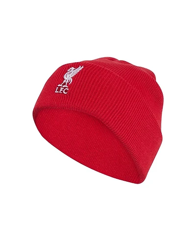 Adidas Men's and Women's Red Liverpool Cuffed Knit Hat