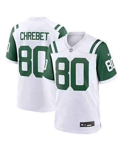 Nike Men's Wayne Chrebet White New York Jets Retired Player Alternate Game Jersey