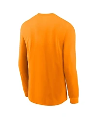 Nike Men's Tennessee Orange Volunteers Basketball Icon Two-Hit Long Sleeve T-Shirt