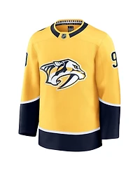 Fanatics Men's Filip Forsberg Gold Nashville Predators Home Premium Jersey