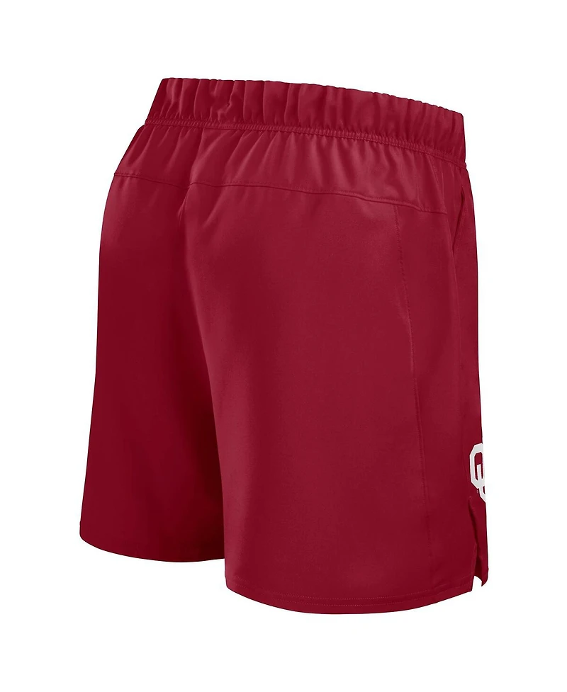 Jordan Men's Crimson Oklahoma Sooners Primetime Woven Victory Performance Shorts