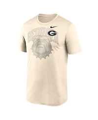 Nike Men's Natural Georgia Bulldogs Campus Shadow Legend Performance T-Shirt