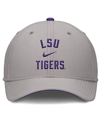 Nike Men's Gray Lsu Tigers Rise Prep Performance Flex Hat