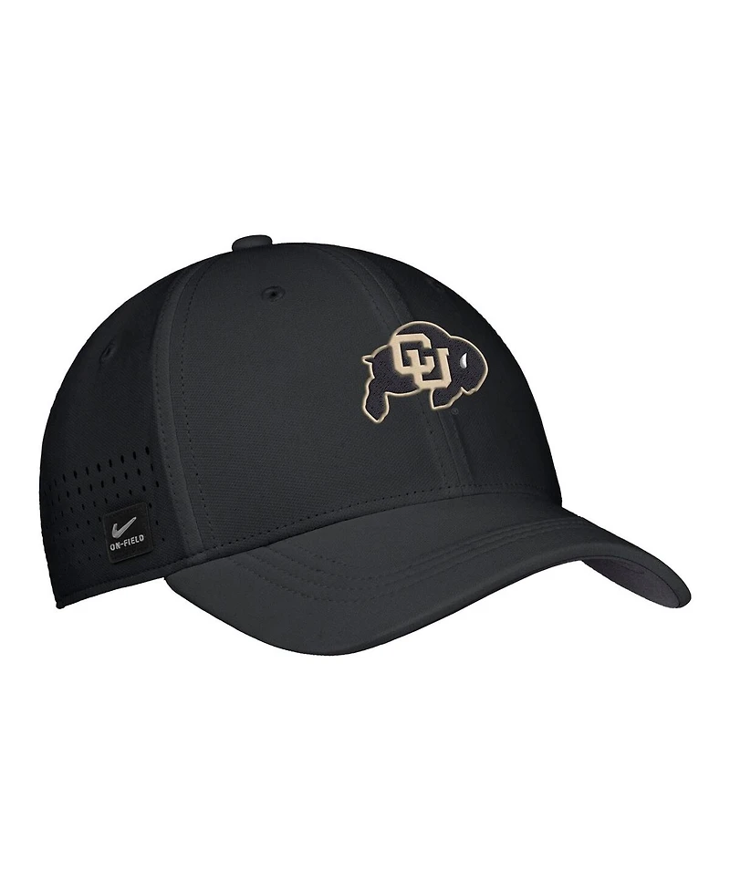 Nike Men's Black Colorado Buffaloes 2025 On-Field Performance Flex Hat
