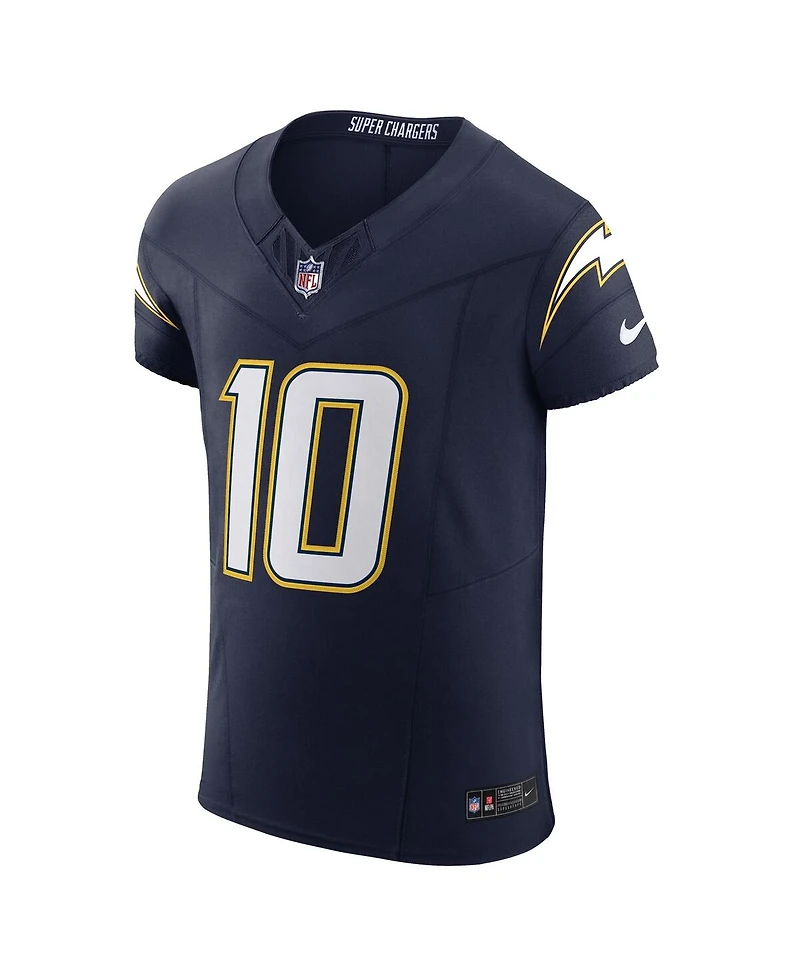 Nike Men's Justin Herbert Navy Los Angeles Chargers Alternate Super Vapor F.u.s.e. Elite Jersey