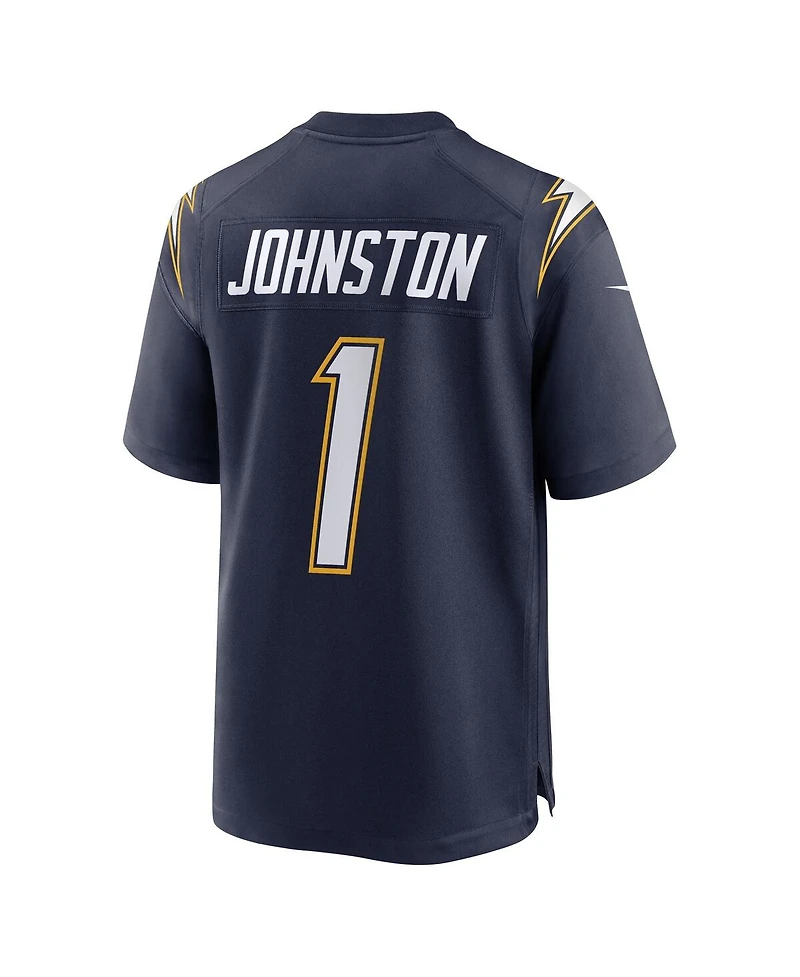 Nike Men's Quentin Johnston Navy Los Angeles Chargers Alternate Super Game Player Jersey