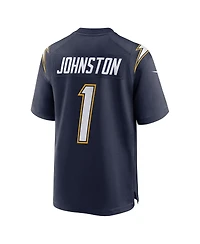 Nike Men's Quentin Johnston Navy Los Angeles Chargers Alternate Super Game Player Jersey