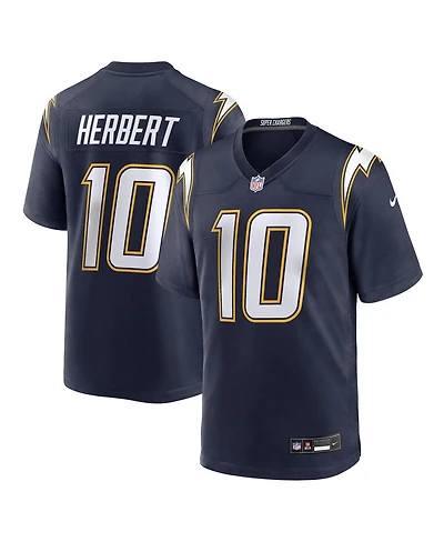 Nike Men's Justin Herbert Navy Los Angeles Chargers Alternate Super Game Player Jersey
