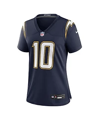Nike Women's Justin Herbert Navy Los Angeles Chargers Alternate Super Game Jersey