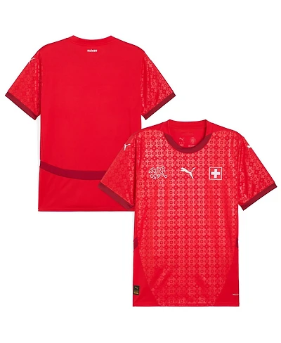 Puma Men's Red Switzerland National Team 2025 Replica Jersey