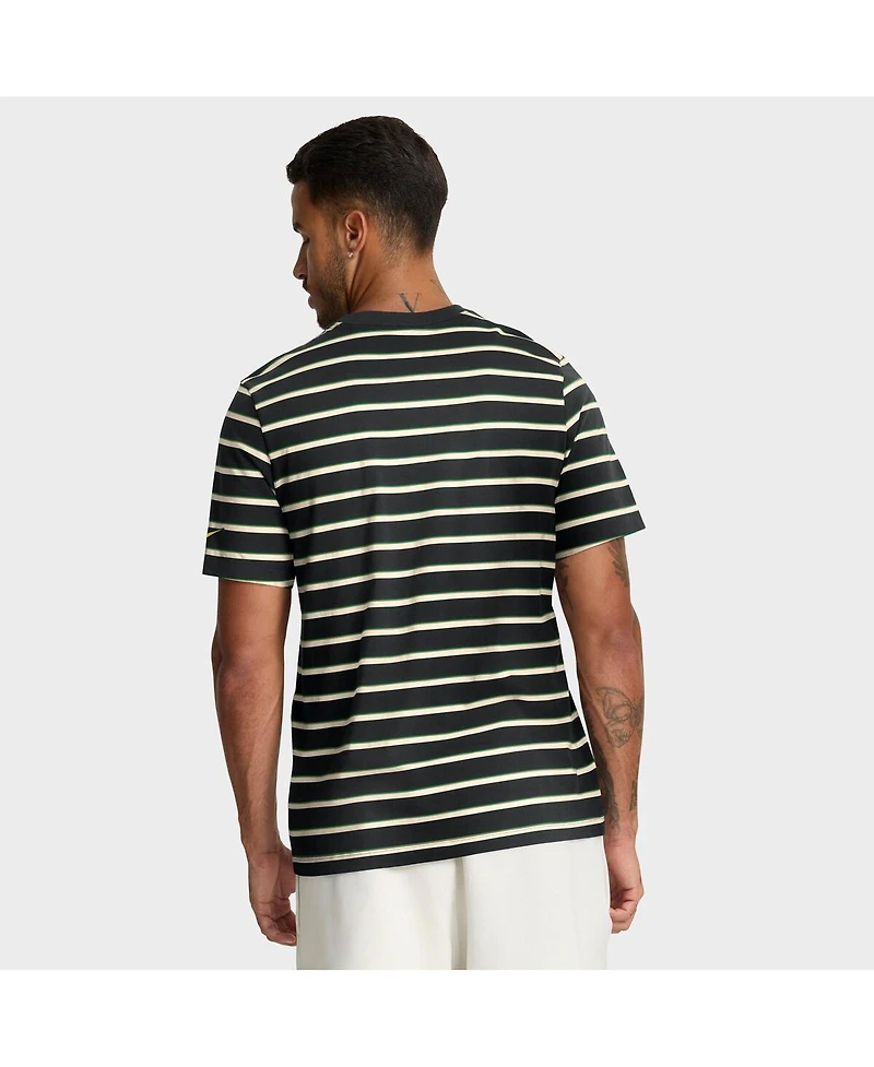 Nike Men's Black Oregon Ducks Athletic Prep Legacy Summit Stripe T-Shirt