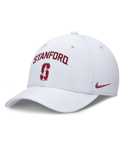 Nike Men's White Stanford Cardinal 2025 On-Field Rise Performance Flex Hat