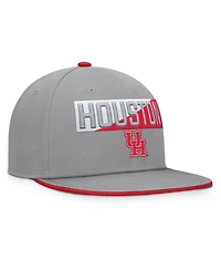 Fanatics Men's Gray Houston Cougars Duo Snapback Hat