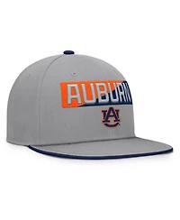 Fanatics Men's Gray Auburn Tigers Duo Snapback Hat